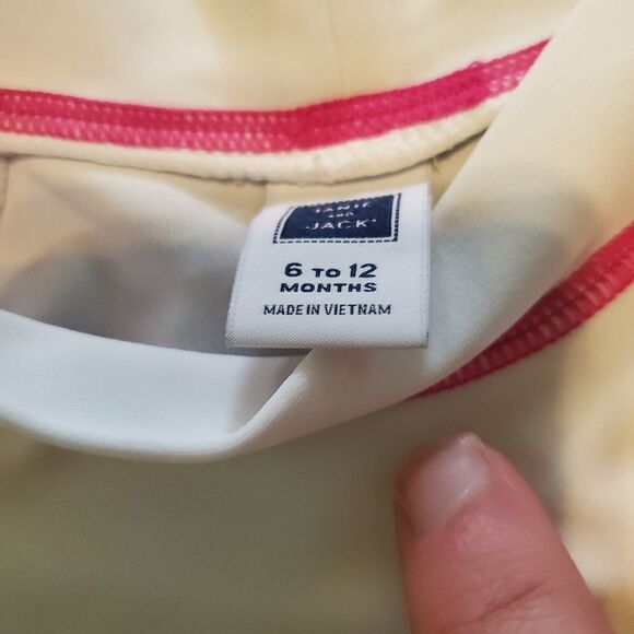 Janie and Jack flamingo 2 piece Swimsuit 6-12 mont - Picture 5 of 5